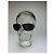 Vintage Loewe randlose Sonnenbrille Silber Schwarz - Ansicht 8