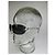 Vintage Loewe randlose Sonnenbrille Silber Schwarz - Ansicht 9