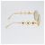 Gafas de sol LOUIS VUITTON de plástico blancas Z0086E LV Auth BSZ560M Blanco - vista 6