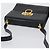 Borsa a Spalla Gancini in Pelle Nera e Oro Auth AMZ412 di Salvatore Ferragamo Nero D'oro - vista 6