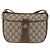 Borsa Sherry Line GG Supreme Web di GUCCI in PVC beige e oro 89 02 032 Auth LNZ595 D'oro - vista 2