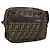Borsa a Spalla in Tela Zucca FENDI Nera Marrone Auth ARZ659 Nero