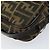 Borsa a Spalla in Tela Zucca FENDI Nera Marrone Auth ARZ659 Nero - vista 13