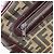 Borsa a Spalla in Tela Zucca FENDI Nera Marrone Auth ARZ659 Nero - vista 22
