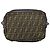 Borsa a Spalla in Tela Zucca FENDI Nera Marrone Auth ARZ659 Nero - vista 3
