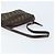 Borsa a Spalla in Tela Zucca FENDI Nera Marrone Auth ARZ659 Nero - vista 7