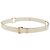 LOUIS VUITTON Cinghia Suhari 40,6"" Bianca LV Auth gh1952A Bianco