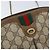 Borsa Sherry Line GG Supreme Web di GUCCI in PVC beige e oro 904 02 047 Auth BA11637 D'oro - vista 14