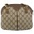 Borsa Sherry Line GG Supreme Web di GUCCI in PVC beige e oro 904 02 047 Auth BA11637 D'oro - vista 3