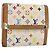 LOUIS VUITTON Multicolor Geldbörse Scheine Kreditkarten M92983 Auth BAZ465 Weiß