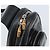 Borsa a spalla GUCCI Bamboo in pelle verniciata nera argento Auth 173890 Nero - vista 14