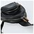 Borsa a spalla GUCCI Bamboo in pelle verniciata nera argento Auth 173890 Nero - vista 6