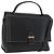 Borsa Anagram in pelle LOEWE 2 in 1 Nera Oro Auth ARZ441 Nero D'oro