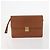 SAINT LAURENT Pochette in Pelle 2 Set Marrone CC Auth bs34000 - vista 2