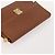 SAINT LAURENT Pochette in Pelle 2 Set Marrone CC Auth bs34000 - vista 5