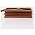 SAINT LAURENT Pochette in Pelle 2 Set Marrone CC Auth bs34000 - vista 7