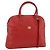 Borsa a mano Burberrys in pelle 2 vie rossa e oro Auth AMZ371 Rosso D'oro