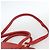 Borsa a mano Burberrys in pelle 2 vie rossa e oro Auth AMZ371 Rosso D'oro - vista 10