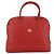 Borsa a mano Burberrys in pelle 2 vie rossa e oro Auth AMZ371 Rosso D'oro - vista 2