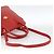Borsa a mano Burberrys in pelle 2 vie rossa e oro Auth AMZ371 Rosso D'oro - vista 9