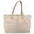 CHANEL Nuova Borsa Tote da Viaggio Nylon Beige Oro CC Auth ti3789 D'oro - vista 2