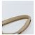 CHANEL Nuova Borsa Tote da Viaggio Nylon Beige Oro CC Auth ti3789 D'oro - vista 8
