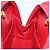 CHANEL Borsa a Spalla Matelassé in Pelle di Agnello Rossa Oro CC Auth AMZ168A Rosso D'oro - vista 17