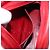 CHANEL Borsa a Spalla Matelassé in Pelle di Agnello Rossa Oro CC Auth AMZ168A Rosso D'oro - vista 21