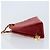 CHANEL Borsa a Spalla Matelassé in Pelle di Agnello Rossa Oro CC Auth AMZ168A Rosso D'oro - vista 5