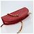 CHANEL Borsa a Spalla Matelassé in Pelle di Agnello Rossa Oro CC Auth AMZ168A Rosso D'oro - vista 6
