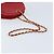 CHANEL Borsa a Spalla Matelassé in Pelle di Agnello Rossa Oro CC Auth AMZ168A Rosso D'oro - vista 7