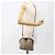 Borsa Sherry Line GG Supreme Web di GUCCI in PVC beige e oro 904 02 047 Auth AMZ376 D'oro - vista 21