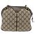 Borsa Sherry Line GG Supreme Web di GUCCI in PVC beige e oro 904 02 047 Auth AMZ376 D'oro - vista 3
