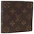 LOUIS VUITTON Monograma Cartera Bifold Marco M61675 LV Auth gh1887