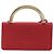 BALLY Borsa a Mano in Pelle 2 vie Rossa Oro Auth YKZ519A Rosso D'oro - vista 2