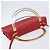 BALLY Borsa a Mano in Pelle 2 vie Rossa Oro Auth YKZ519A Rosso D'oro - vista 6