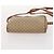 Céline Borsa a spalla in tela Macadam CELINE in pelle PVC 2 pezzi beige Auth 173954 - vista 15