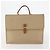 Céline Borsa a spalla in tela Macadam CELINE in pelle PVC 2 pezzi beige Auth 173954 - vista 2