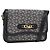 Céline Borsa a Spalla Celine C Sulky Carriage in Tela Blu Navy e Oro Auth AMZ372 D'oro