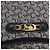 Céline Borsa a Spalla Celine C Sulky Carriage in Tela Blu Navy e Oro Auth AMZ372 D'oro - vista 14