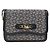 Céline Borsa a Spalla Celine C Sulky Carriage in Tela Blu Navy e Oro Auth AMZ372 D'oro - vista 2