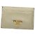 Vintage Prada Leather Card Holder White