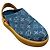 Louis Vuitton Blaue Monogram Denim Aspen Plattform Clogs