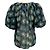 Blusa Marseille in Crinkle Lazuli Blu / Oro di Ulla Johnson Blu navy - vista 3