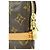 Borsa a Spalla Louis Vuitton Monogram Coussin GM M51141 Marrone - vista 6