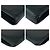 Chanel Vintage Coco Mark Clasp Black Leather Long Wallet - view 3