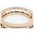 Bulgari Anello Spirale Logo B.zero1 in Oro Rosa Bvlgari - vista 4