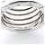 Bulgari Anello B.zero1 5 bande in oro bianco 18K Bvlgari - vista 9