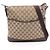 Borsa a Spalla Gucci GG Canvas Marrone Beige