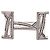 Accessorio Fibbia H Hermès Argento